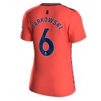 Everton James Tarkowski #6 Bortedrakt Dame 2023-24 Kortermet